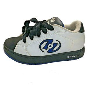 Mens‎ Youth Heelys Hurricane Skate Shoes Size 5 Style 7224 White Black Wheels